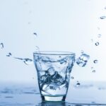 water, fresh, nature, clear, summer, drops, crystalline, blue